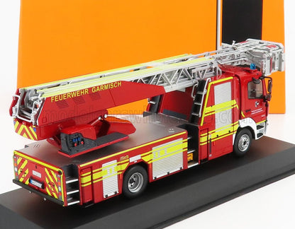 MERCEDES-BENZ - ATEGO DLK 23/12 CAMION SCALA CESTELLO POMPIERS 2018 - ROUGE, ARGENT, JAUNE