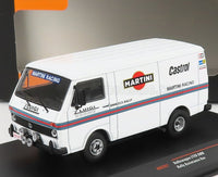 Voiture miniature Volkswagen LT28 fourgon SWB Team Martini Rally Assistance blanche par Vroomi