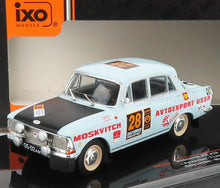 MOSKVITCH | 412 N 28 RALLY LONDON - MEXICO 1970 L.POTAPCIKAS - Y.LESOVSKIY - E.BAZHENOV