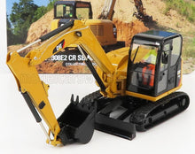 Detailed Caterpillar 308E2 CR SB mini excavator model on display, available on Vroomi