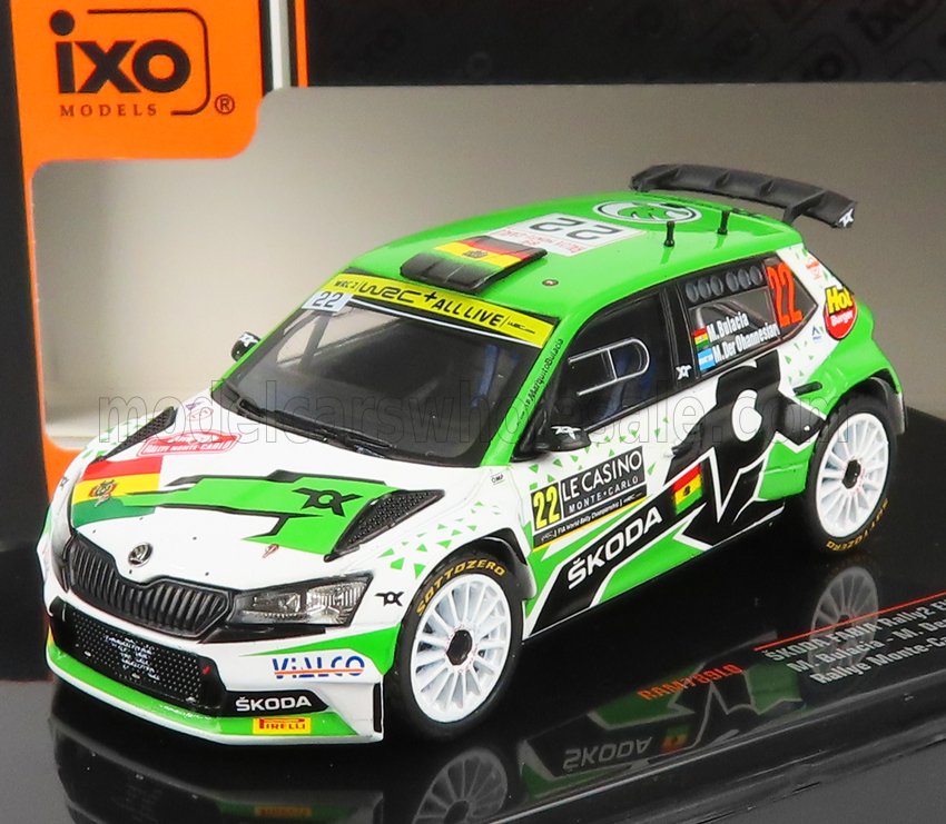 SKODA | FABIA RALLY2 EVO N 22 RALLY MONTECARLO 2021 M.WILKISON - M.DER OHANNESIAN