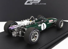 BRABHAM - F1  BT24 REPCO N 1 2nd MEXICO GP 1967 JACK BRABHAM - CON VETRINA - WITH SHOWCASE - GREEN GOLD