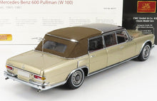 MERCEDES BENZ - S-CLASS 600 PULLMAN (W100) LANDAULET SOFT-TOP SEMICONVERTIBLE 1972 - GOLD MET