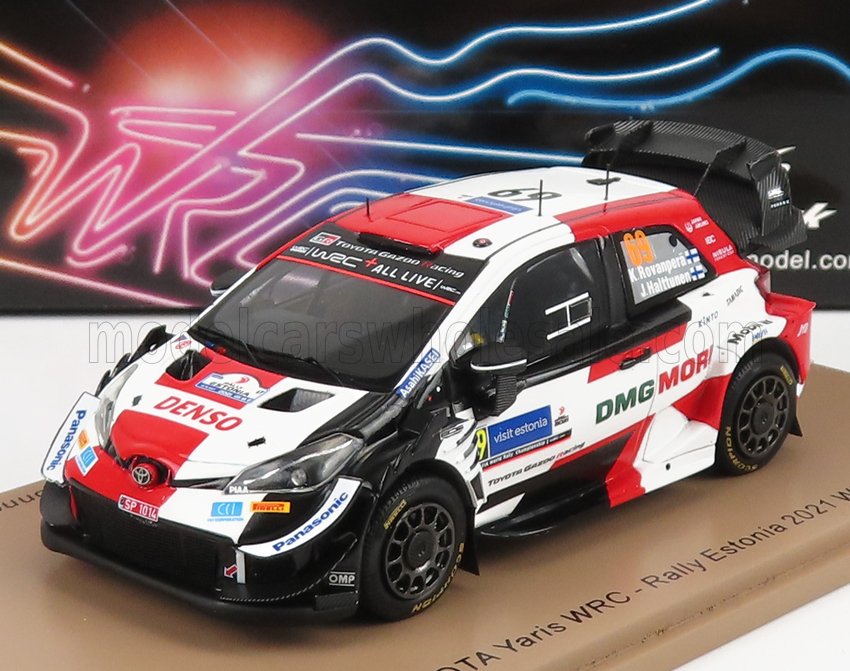 TOYOTA | YARIS WRC TEAM TOYOTA GAZOO RACING WRT N 69 VINCITORE RALLY ESTONIA 2021 K.ROVANPERA - J.HALTTUNEN
