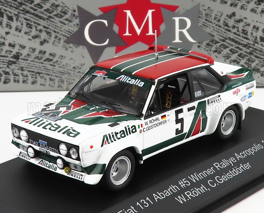 FIAT | 131 ABARTH ALITALIA N 5 WINNER RALLY ACROPOLIS 1978 W.ROHRL - C.GEISTDORFER