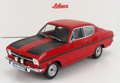 OPEL - KADETT B RALLY COUPE 1966 - RED BLACK - Vroomi