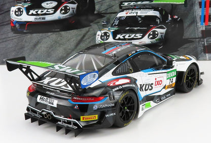 PORSCHE - 911 991 GT3 R TEAM KUS 75 BERNHARD N 74 ADAC GT MASTERS 2021 J.FITTJE - D.PEREIRA - WHITE BLACK RED Scale model car on Vroomi