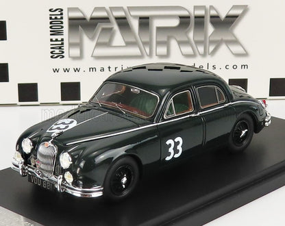 JAGUAR - MKII 3,4 litres N 33, vainqueur du trophée Daily Express de Silverstone en 1958 - VERTE
