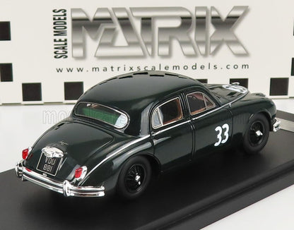 JAGUAR - MKII 3,4 litres N 33, vainqueur du trophée Daily Express de Silverstone en 1958 - VERTE