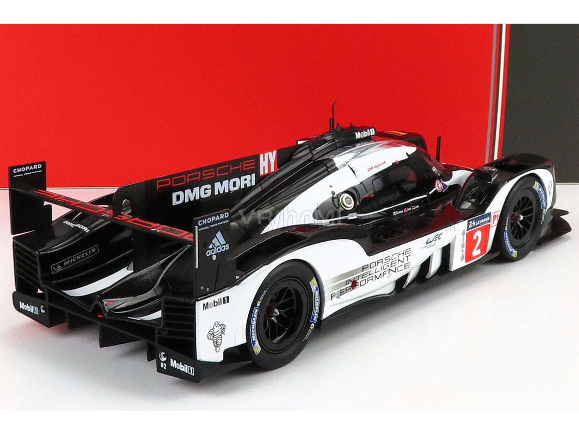 Porsche 919 Hybrid 2.0L Turbo No. 2 Dumas Jani Lieb Winner 24h Le Mans 2016 IXO Models 1:18 scale model - image 2