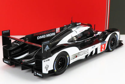 PORSCHE - 919 HYBRID 2.0L TURBO TEAM PORSCHE N 2 WINNER 24h LE MANS 2016 ROMAIN DUMAS - NEEL JANI - MARC LIEB - BLACK WHITE