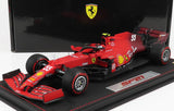 FERRARI | F1 SF21 TEAM SCUDERIA FERRARI MISSION WINNOW N 55 5th EMILIA ROMAGNA ITALY GP - SOFT TIRES 2021 CARLOS SAINZ JR. - CON VETRINA - WITH SHOWCASE