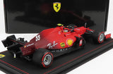 FERRARI | F1 SF21 TEAM SCUDERIA FERRARI MISSION WINNOW N 55 5th EMILIA ROMAGNA ITALY GP - SOFT TIRES 2021 CARLOS SAINZ JR. - CON VETRINA - WITH SHOWCASE