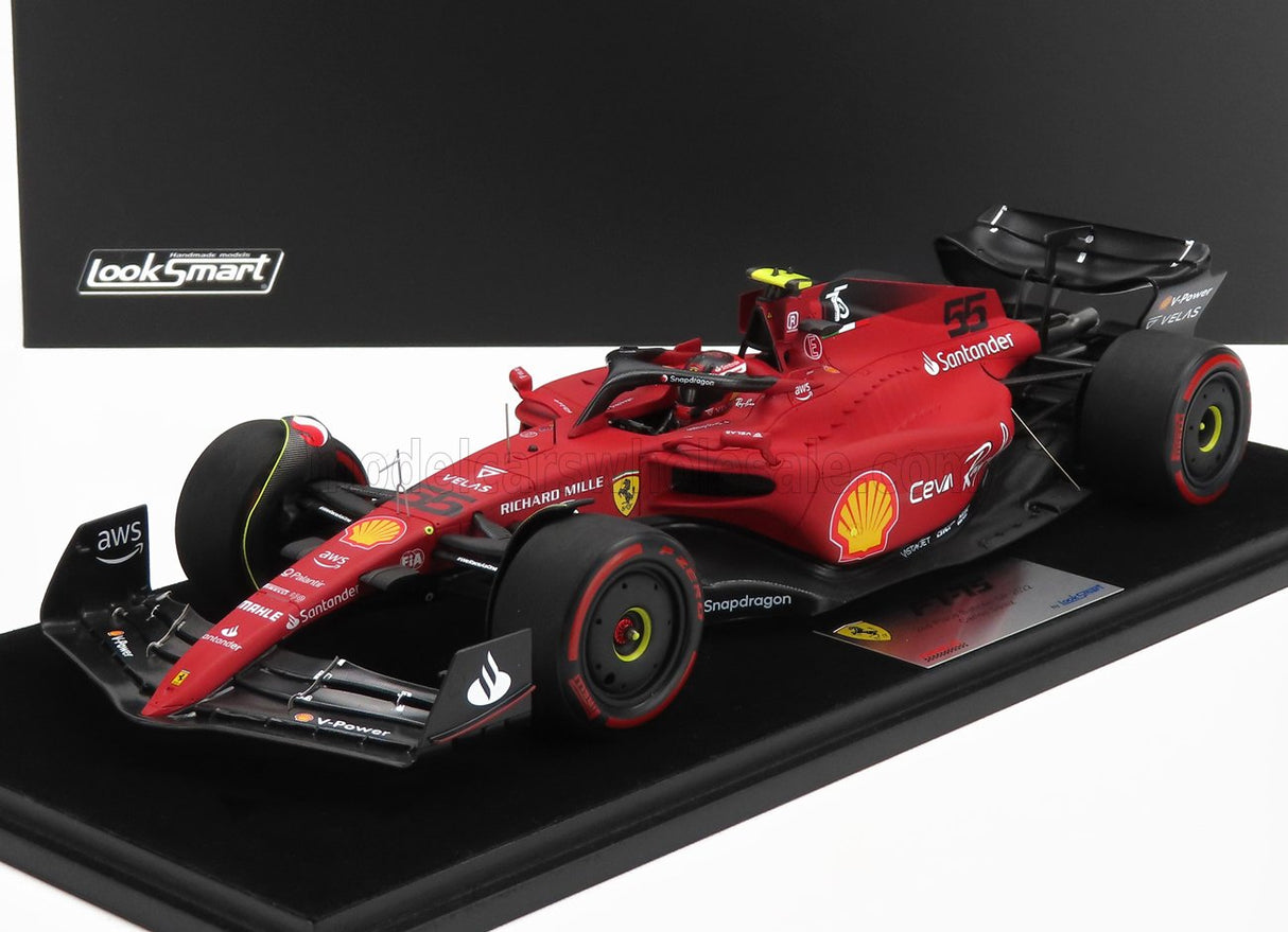 FERRARI | F1-75 TEAM SCUDERIA FERRARI N 55 2nd BAHRAIN GP 2022 CARLOS SAINZ