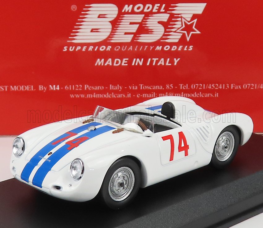PORSCHE | 550 RS SPIDER N 74 NASSAU MEMORIAL TROPHY RACE 1958 D.SESSLAR