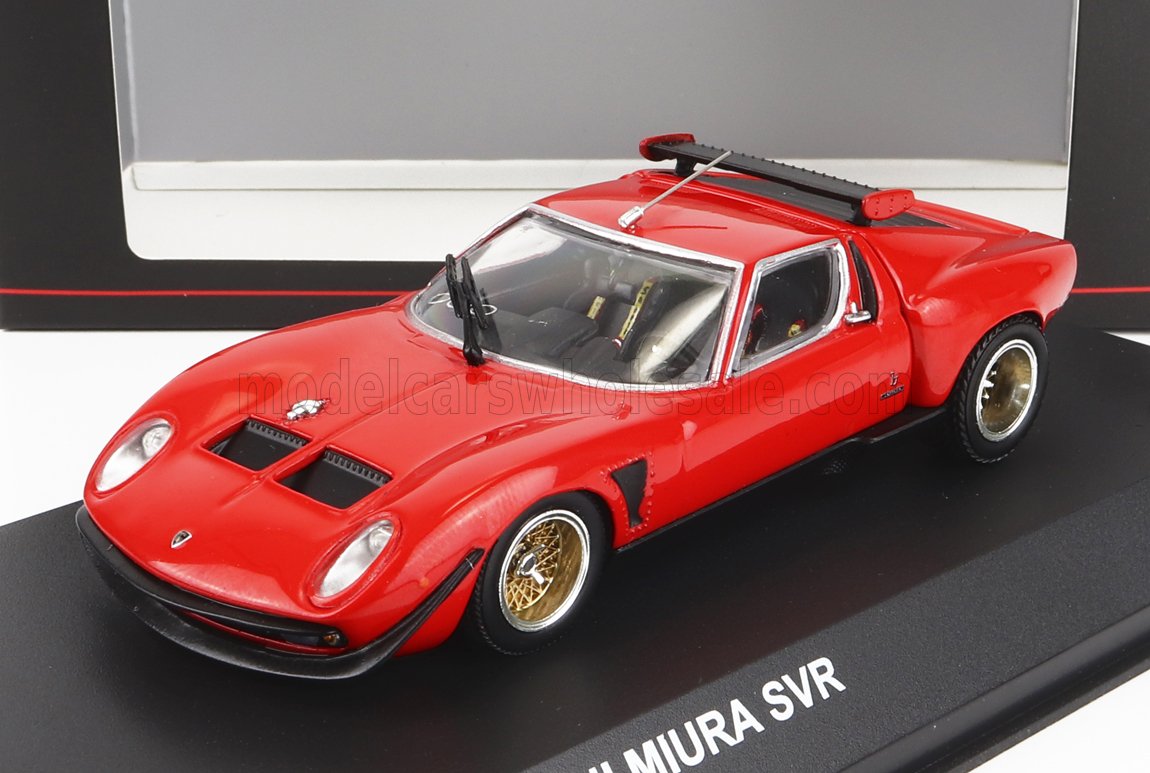 Lamborghini Miura SVR 1970 Red Kyosho 1:43 scale model