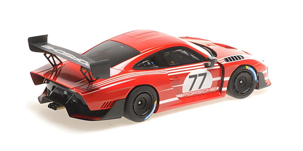 PORSCHE 935/19 RED WITH WHITE STRIPES 2019