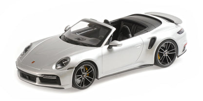 PORSCHE 911 (992) TURBO S CABRIOLET SILVER 2020