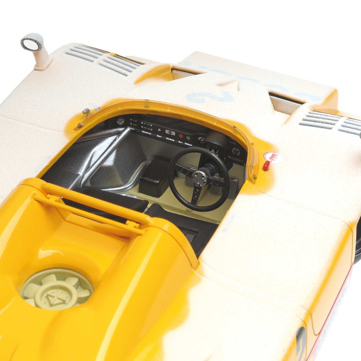 PORSCHE 917/10 KAUHSEN HEINEMANN FAREWELL IN THE SNOW NURBURGRING 1973