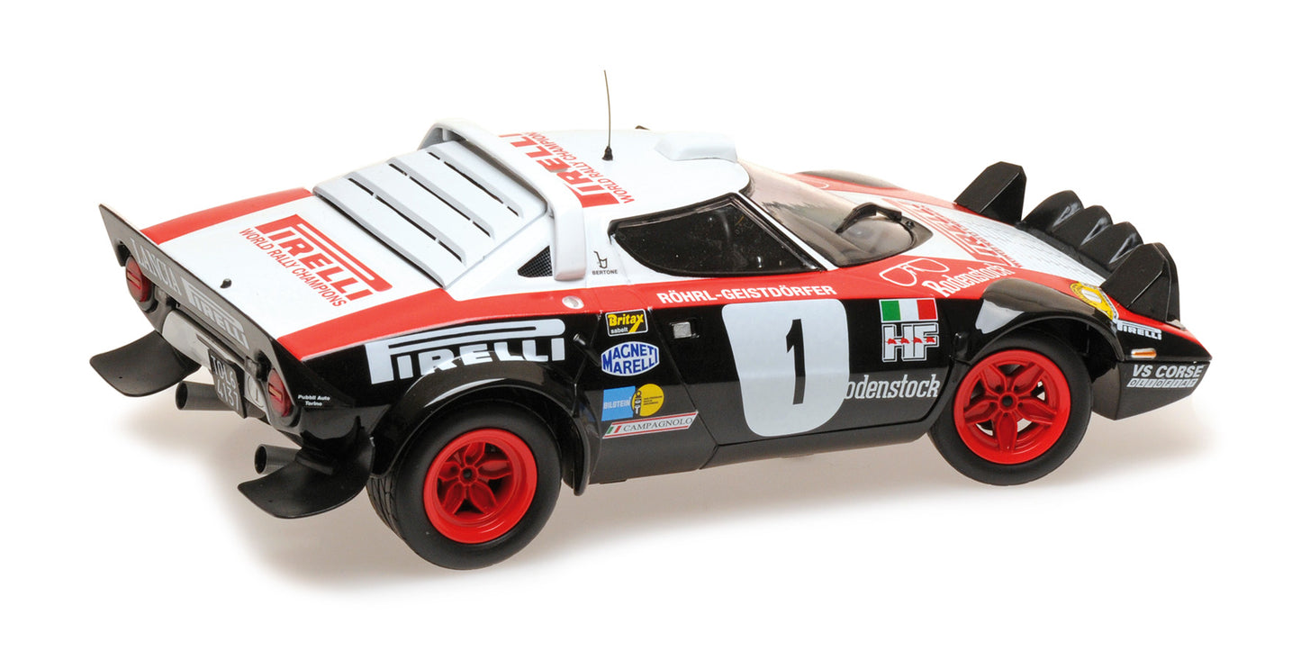 LANCIA STRATOS PIRELLI RORL GEISTDORFER WINNERS DYNAVIT SAARLAND RALLYE 1978