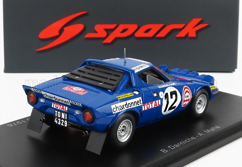 LANCIA | STRATOS HF N 12 3° RALLY MONTECARLO 1976 B.DARNICHE - A.MAHE