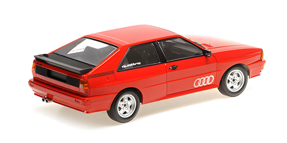 AUDI QUATTRO RED 1980
