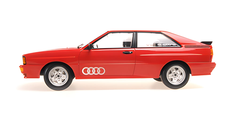 AUDI QUATTRO RED 1980