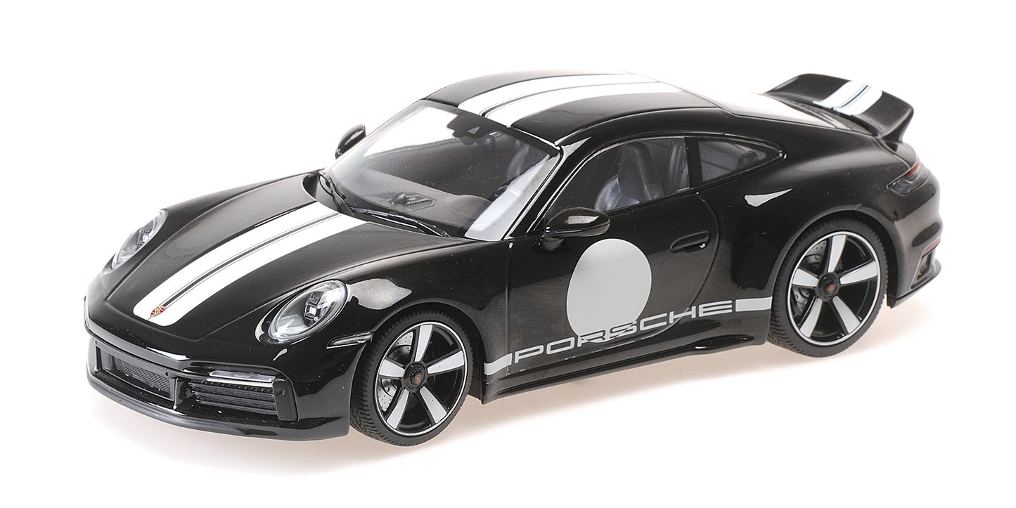 PORSCHE 911 (992) SPORT CLASSIC BLACK WITH STRIPE 2022