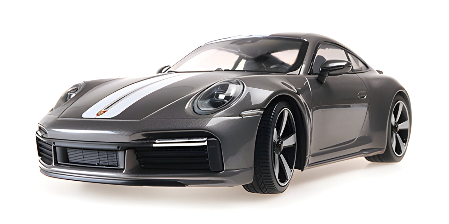 PORSCHE 911 (992) SPORT CLASSIC GREY METALLIC 2022 WITH STRIPE