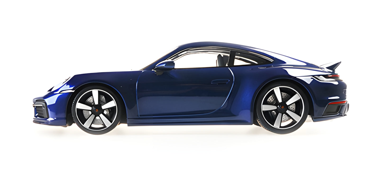 PORSCHE 911 (992) SPORT CLASSIC BLUE METALLIC 2022 WITH STRIPE