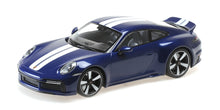PORSCHE 911 (992) SPORT CLASSIC BLUE METALLIC 2022 WITH STRIPE