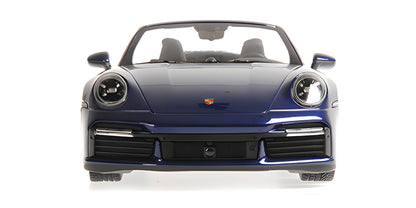 PORSCHE 911 (992) TURBO S CABRIOLET BLUE METALLIC 2020