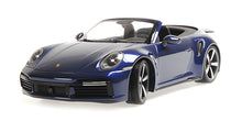 PORSCHE 911 (992) TURBO S CABRIOLET BLUE METALLIC 2020