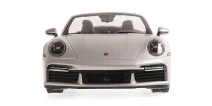 PORSCHE 911 (992) TURBO S CABRIOLET SILVER 2020