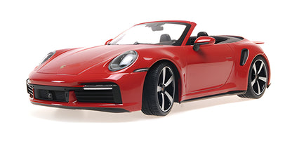 PORSCHE 911 (992) TURBO S CABRIOLET RED 2020