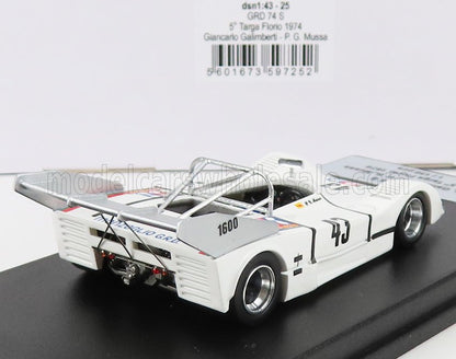 GRD | S74 N 43 5th TARGA FLORIO 1974 G.GALIMBERTI - P.G.MUSSA
