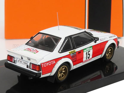 TOYOTA - CELICA 2000GT (RA40) N 15 RALLY PORTUGAL 1980 L.THERIER - M.VIAL - RED WHITE - Vroomi