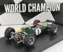 LOTUS - F1 33 N 1 WINNER GERMANY GP JIM CLARK 1965 WORLD CHAMPION - GREEN YELLOW Scale model car on Vroomi