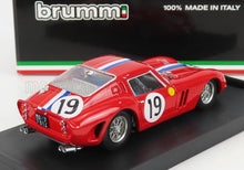 FERRARI - 250 GTO 3.0L V12 COUPE TEAM PIERRE NOBLET N 19 2nd 24h LE MANS 1962 JEAN GUICHET - PIERRE NOBLET - RED WHITE BLUE Scale model car on Vroomi