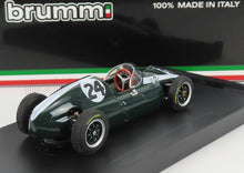 COOPER - F1 T51 CLIMAX N. 24 VINCITORE DEL GP DI MONACO JACK BRABHAM CAMPIONE DEL MONDO 1959 - VERDE BIANCO modellino in scala modellino Vroomi