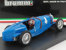 BUGATTI - F1 TIPO 59 N 4 WINNER BELGIUM GP 1934 R.DREYFUS - BLUETTE Scale model car on Vroomi