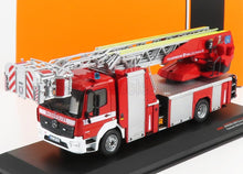 MERCEDES-BENZ - CAMION ATEGO DLK 23/12 SCALA CESTELLO POMPIERS 2018 - ROUGE ET ARGENT