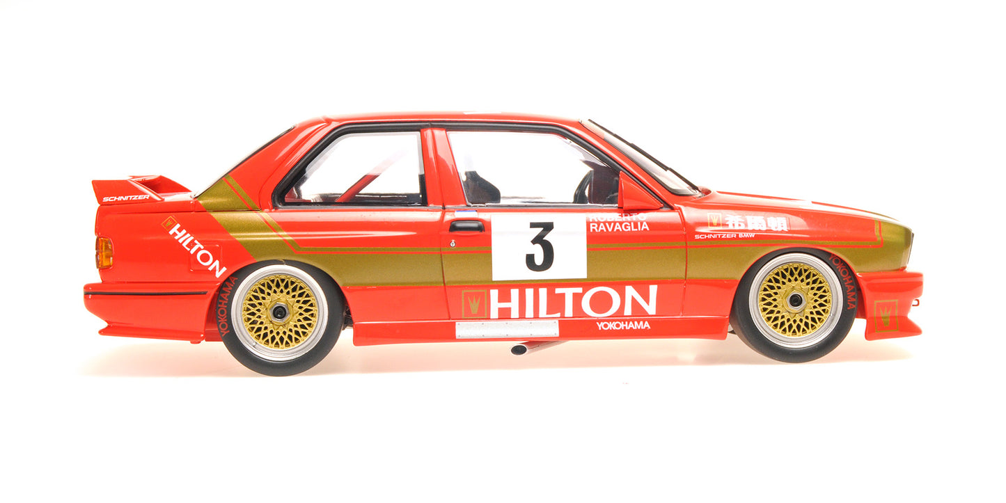 BMW M3 SCHNITZER-BMW ROBERTO RAVAGLIA WINNER MACAU GUIA RACE 1987