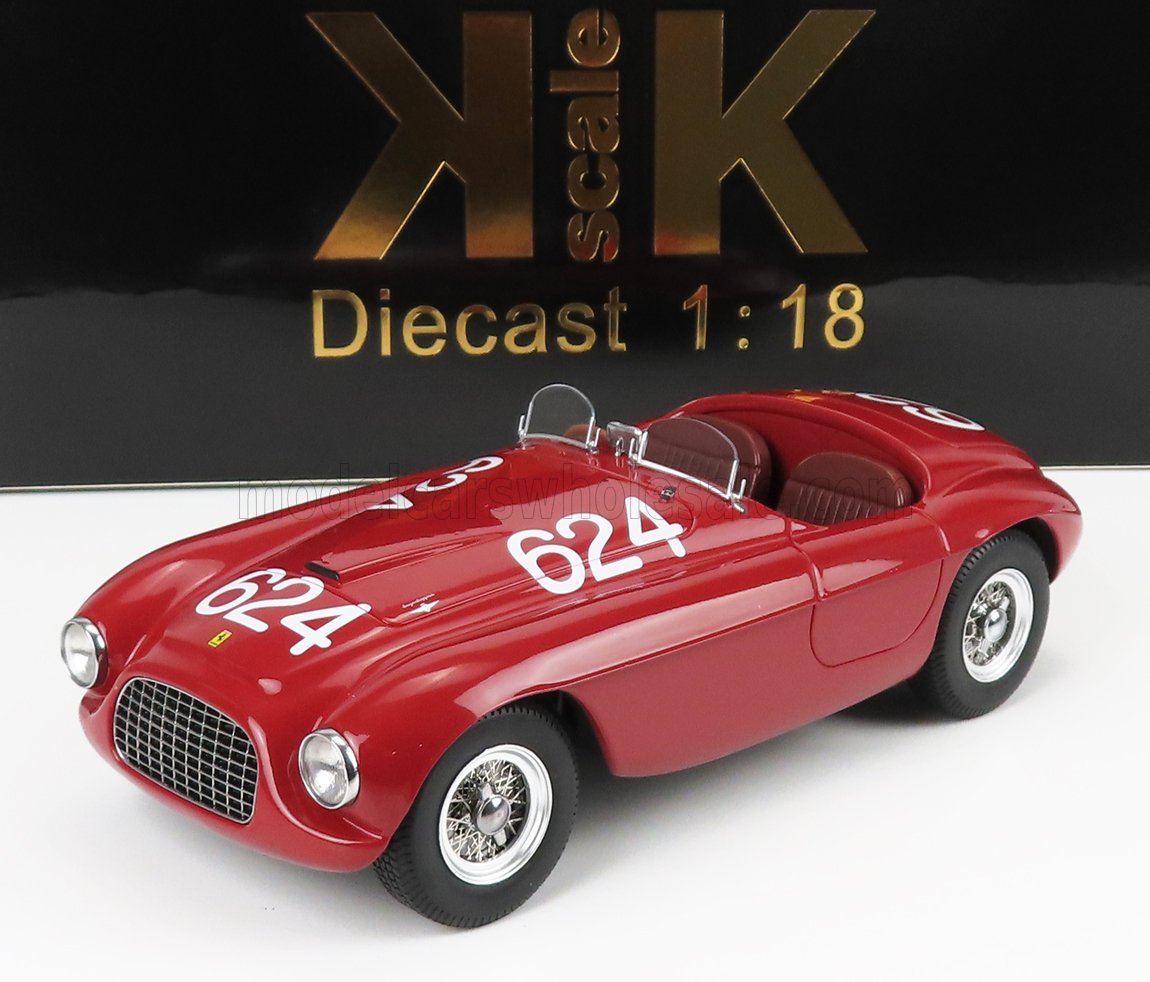FERRARI | 166MM 2.0L V12 SPIDER N 624 WINNER MILLE MIGLIA 1949 C.BIONDETTI - E.SALANI