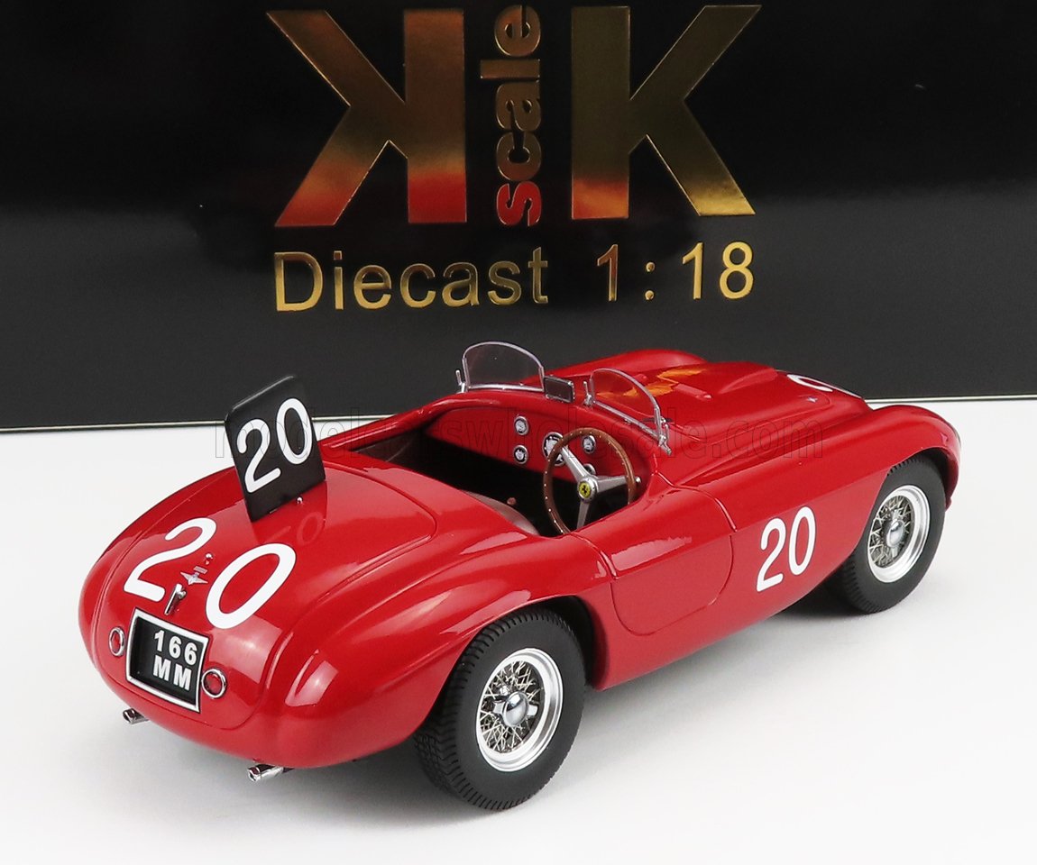 FERRARI | 166MM 2.0L V12 N 20 WINNER SPA FRANCORCHAMPS 1949 L.CHINETTI - J.LUCAS