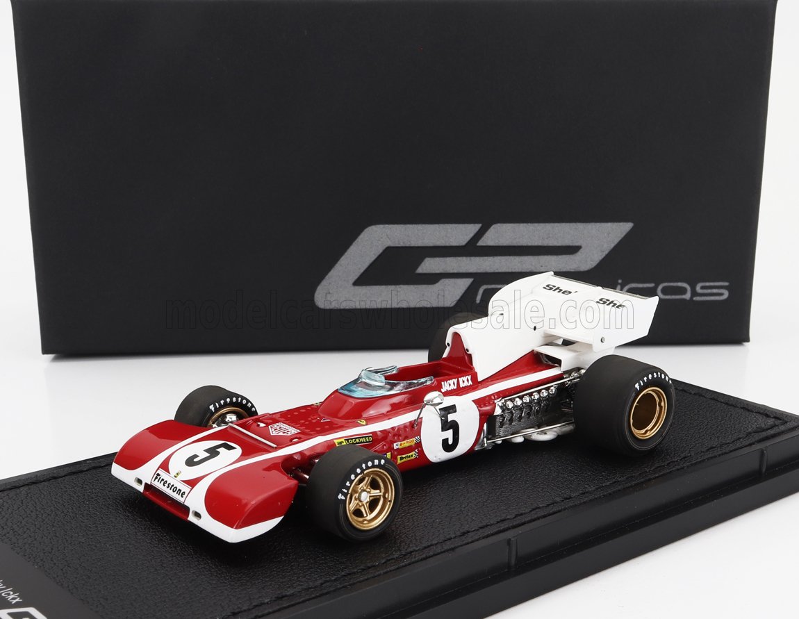 FERRARI | F1  312B2 SCUDERIA FERRARI N 5 8th SOUTH AFRICA GP 1972 JACKY ICKX