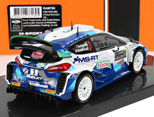 FORD ENGLAND  FIESTA WRC N 3 RALLY MONTECARLO 2021 T. SUNINEN - M. MARKKULA - BLAUW WIT