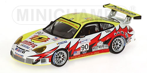 PORSCHE 911 GT3 RSR BERGMEISTER LONG BERNHARD 2ND PLACE 24H LE MANS 2005