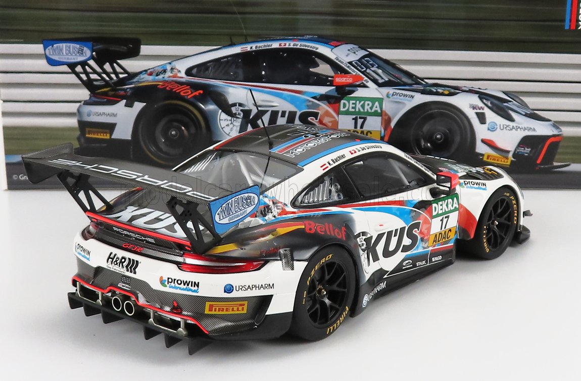 PORSCHE | 911 991-2 GT3 R TEAM KUES 75 BERNHARD N 17 ADAC GT MASTERS HOCKENHEIM 2020 K.BACHLER - S.DE SILVESTRO - STEFAN BELLOF TRIBUTE