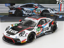 PORSCHE - 911 991-2 GT3 R TEAM KUES 75 BERNHARD N 17 ADAC GT MASTERS HOCKENHEIM 2020 K. BACHLER - S. DE SILVESTRO - HOMENAJE A STEFAN BELLOF - NEGRO, BLANCO Y ROJO